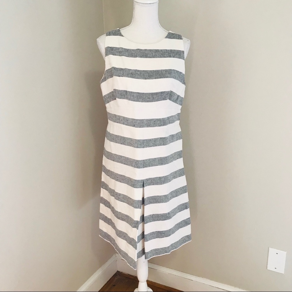 J Crew Linen Blend Dress